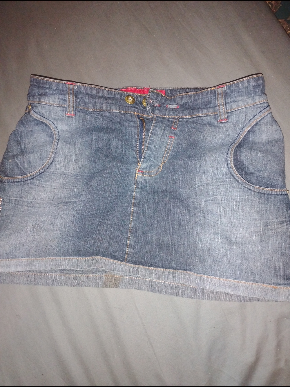 Ecko Red- Denim Mini Skirt